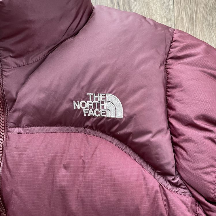 North Face 700 Maroon Puffer Jacket image 5